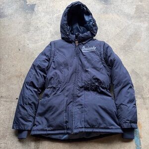 RARE Vintage Y2K Seattle Seahawks Reebok Thick Warm Hooded Coat Jacket